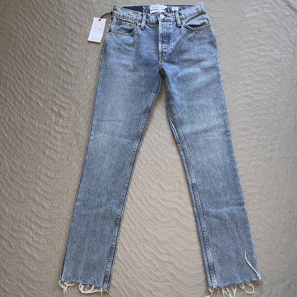 CINDY RE/DONE ORIGINALS THE CRAWFORD RECONSTRUCTED LEVI'S JEANS NEW WITH TAGS 26